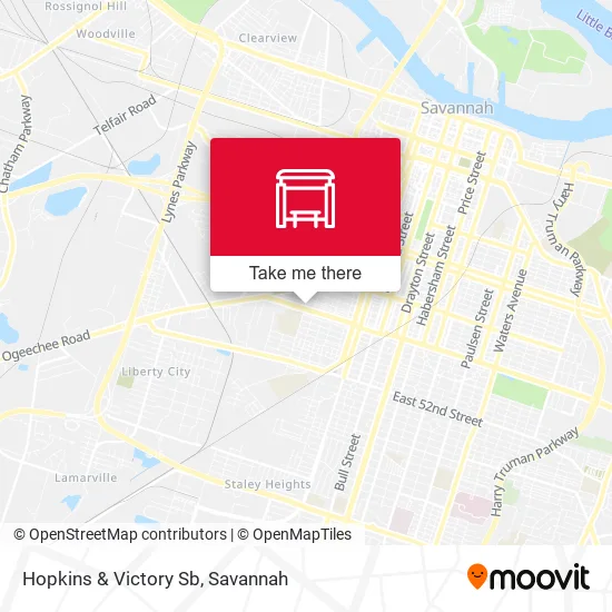 Mapa de Hopkins & Victory Sb