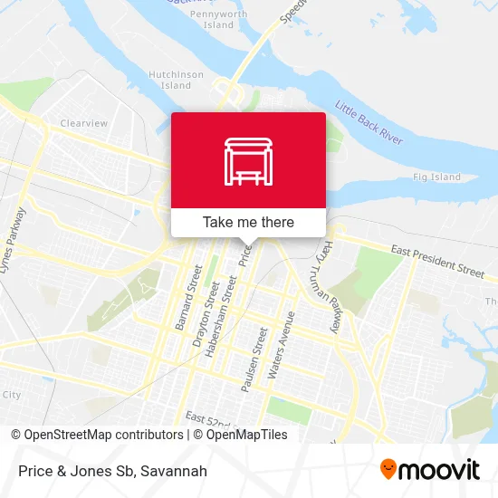 Price & Jones Sb map