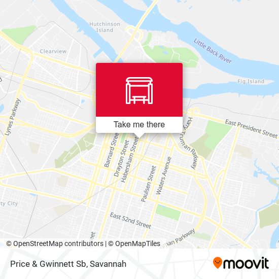 Price & Gwinnett Sb map