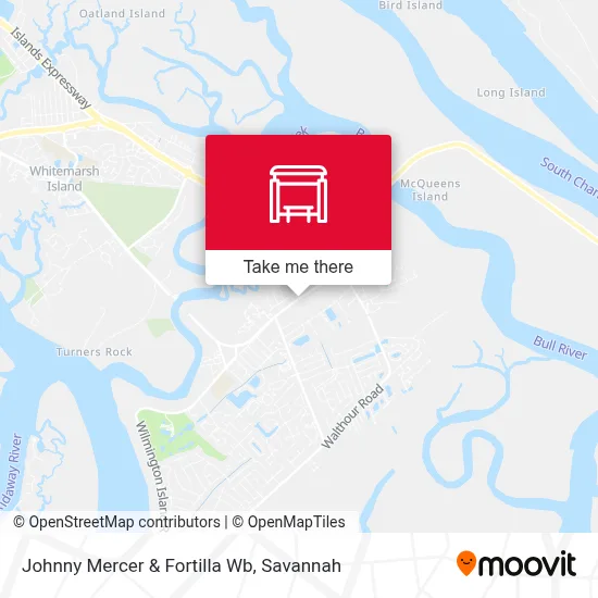 Johnny Mercer & Fortilla Wb map