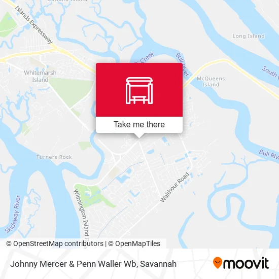 Mapa de Johnny Mercer & Penn Waller Wb