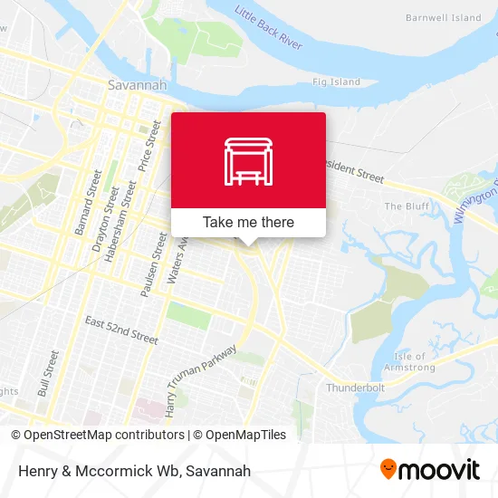 Mapa de Henry & Mccormick Wb