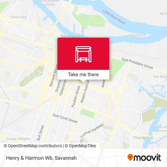 Mapa de Henry & Harmon Wb