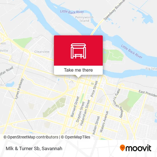 Mapa de Mlk & Turner Sb