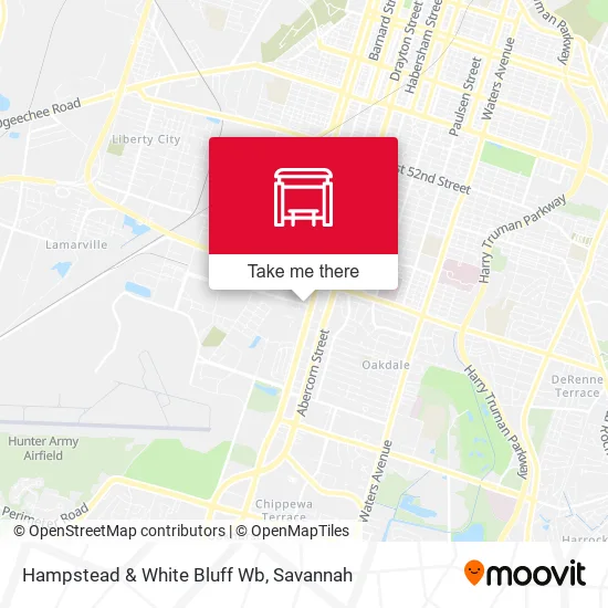Mapa de Hampstead & White Bluff Wb