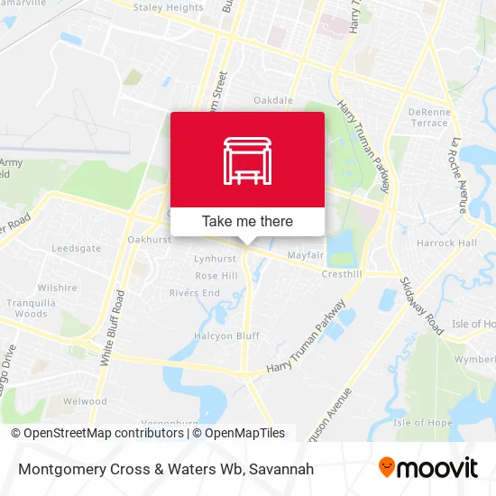 Mapa de Montgomery Cross & Waters Wb