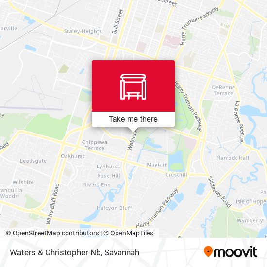 Mapa de Waters & Christopher Nb