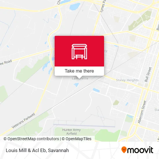Mapa de Louis Mill & Acl Eb