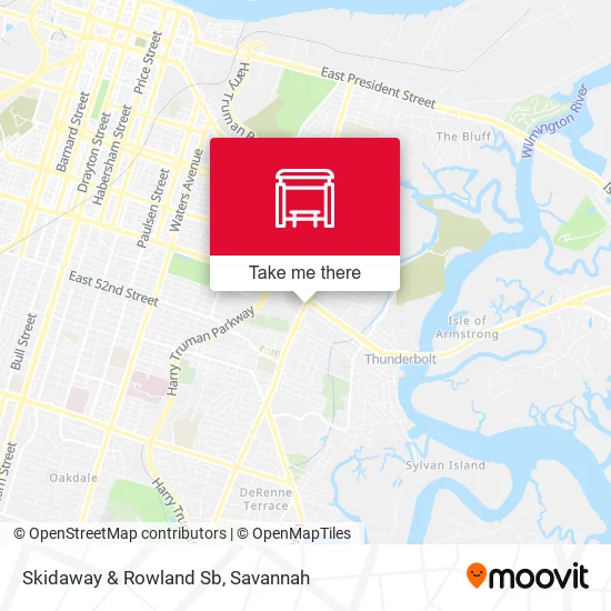 Mapa de Skidaway & Rowland Sb