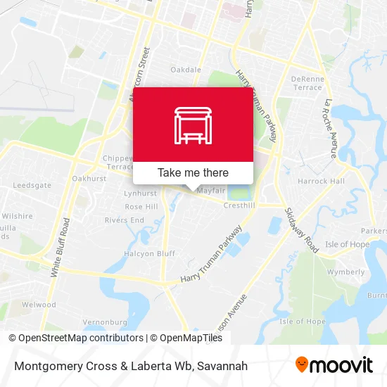Mapa de Montgomery Cross & Laberta Wb
