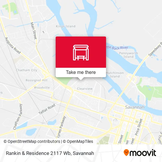 Mapa de Rankin & Residence 2117 Wb