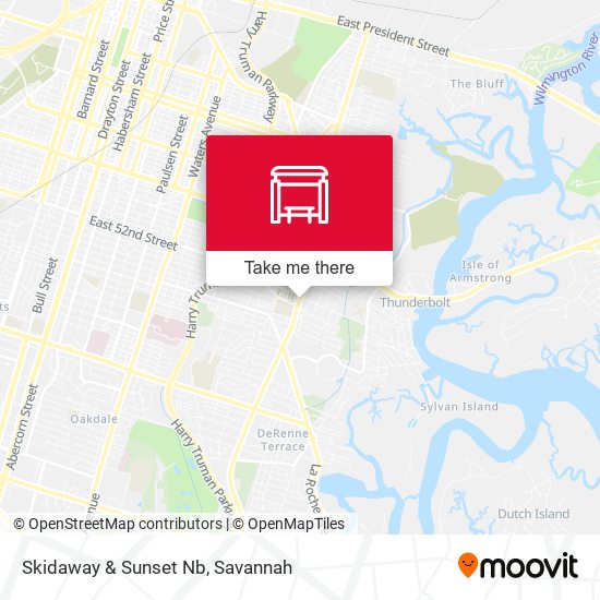 Mapa de Skidaway & Sunset Nb