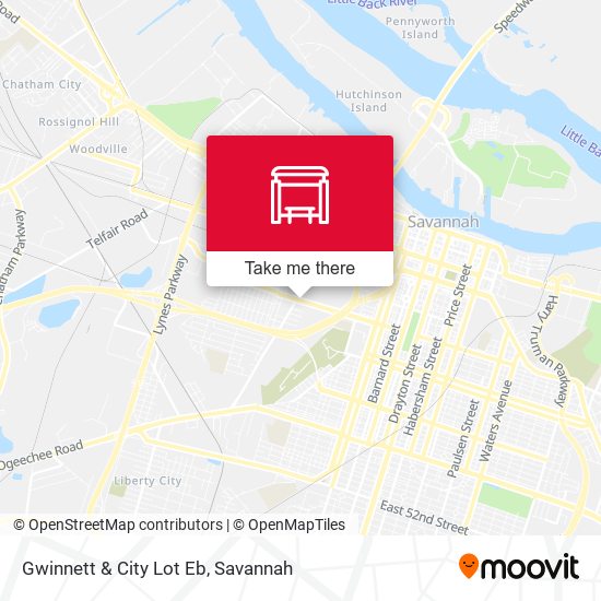 Gwinnett & City Lot Eb map