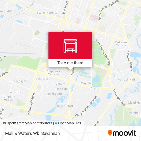 Mapa de Mall & Waters Wb