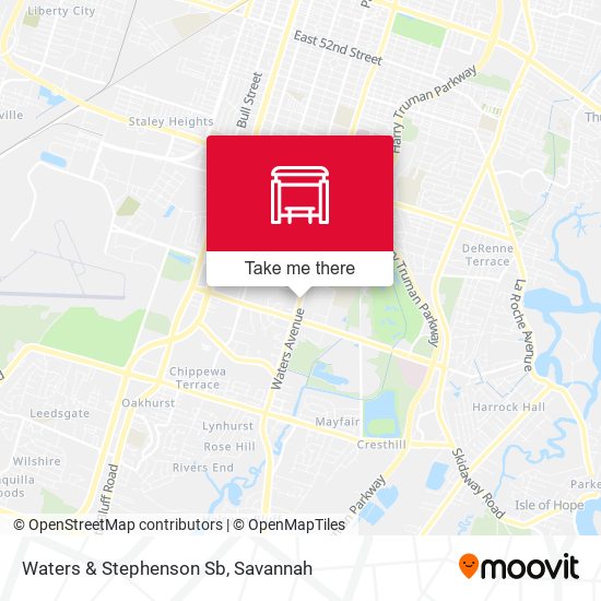 Waters & Stephenson Sb map