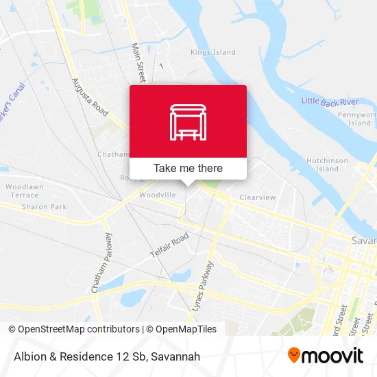 Mapa de Albion & Residence 12 Sb