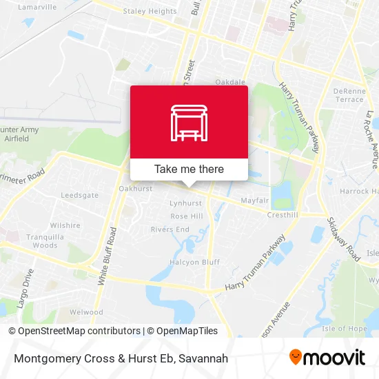Mapa de Montgomery Cross & Hurst Eb