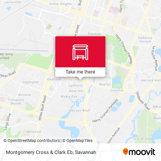 Mapa de Montgomery Cross & Clark Eb