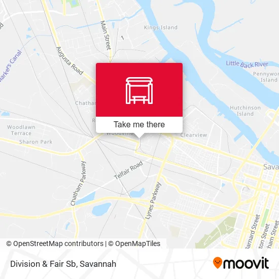 Mapa de Division & Fair Sb