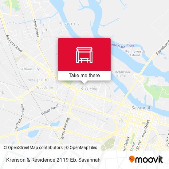 Krenson & Residence 2119 Eb map