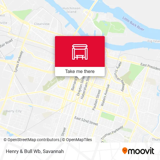 Mapa de Henry & Bull Wb