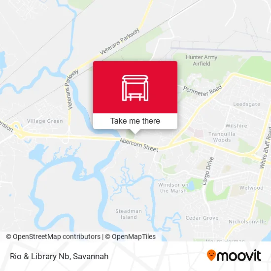 Mapa de Rio & Library Nb