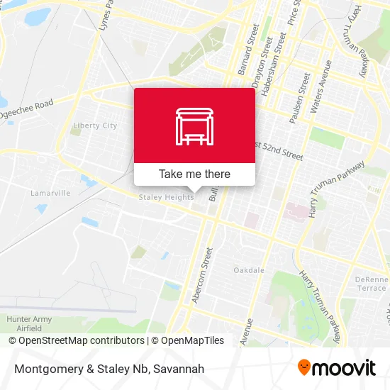 Mapa de Montgomery & Staley Nb