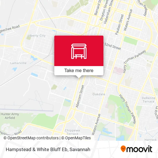 Hampstead & White Bluff Eb map