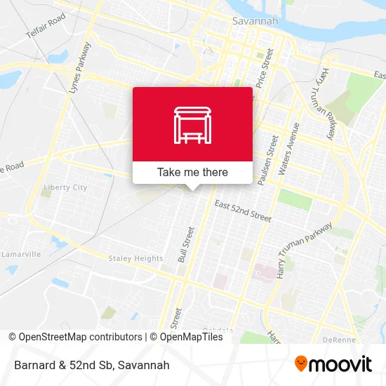 Barnard & 52nd Sb map