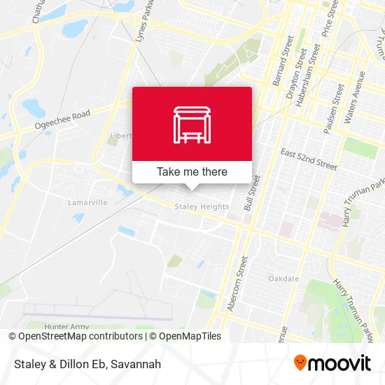 Mapa de Staley & Dillon Eb