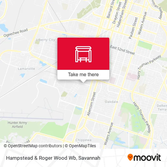 Mapa de Hampstead & Roger Wood Wb