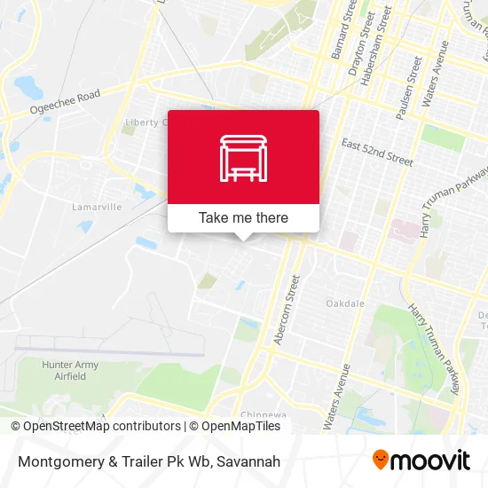 Mapa de Montgomery & Trailer Pk Wb