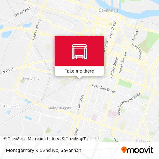 Mapa de Montgomery & 52nd Nb