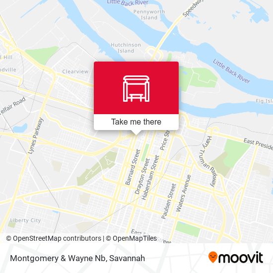 Montgomery & Wayne Nb map