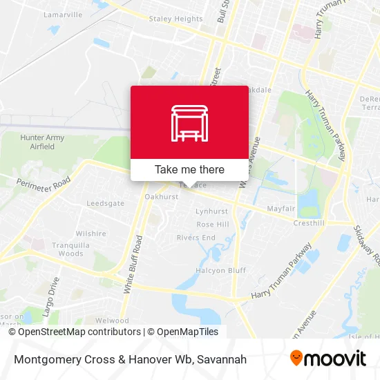 Mapa de Montgomery Cross & Hanover Wb