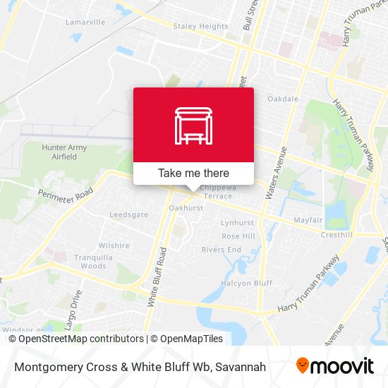Mapa de Montgomery Cross & White Bluff Wb