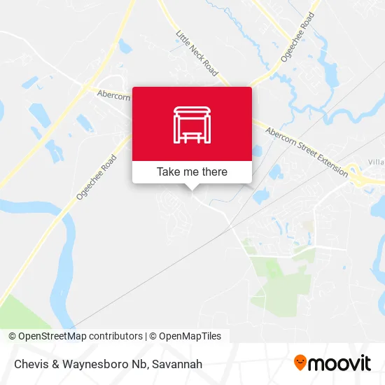 Mapa de Chevis & Waynesboro Nb