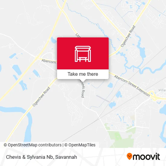 Mapa de Chevis & Sylvania Nb