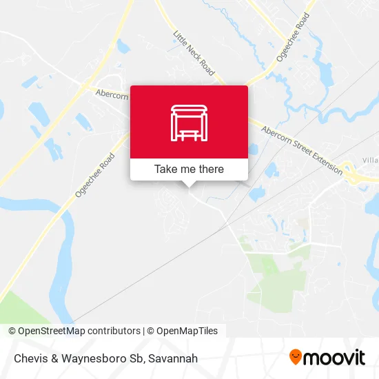 Mapa de Chevis & Waynesboro Sb