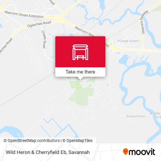 Mapa de Wild Heron & Cherryfield Eb