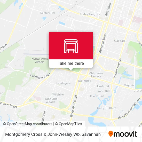 Mapa de Montgomery Cross & John-Wesley Wb