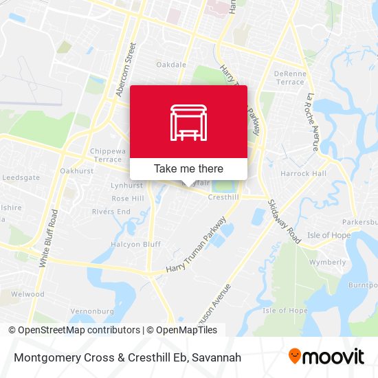 Montgomery Cross & Cresthill Eb map