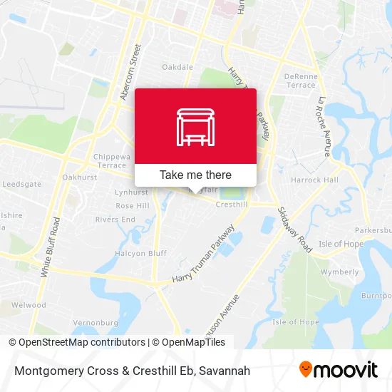 Mapa de Montgomery Cross & Cresthill Eb