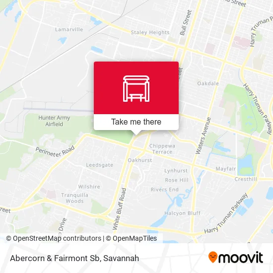 Mapa de Abercorn & Fairmont Sb