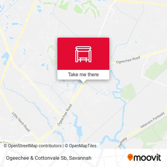 Mapa de Ogeechee & Cottonvale Sb