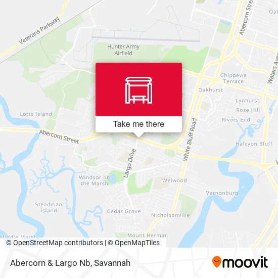 Mapa de Abercorn & Largo Nb