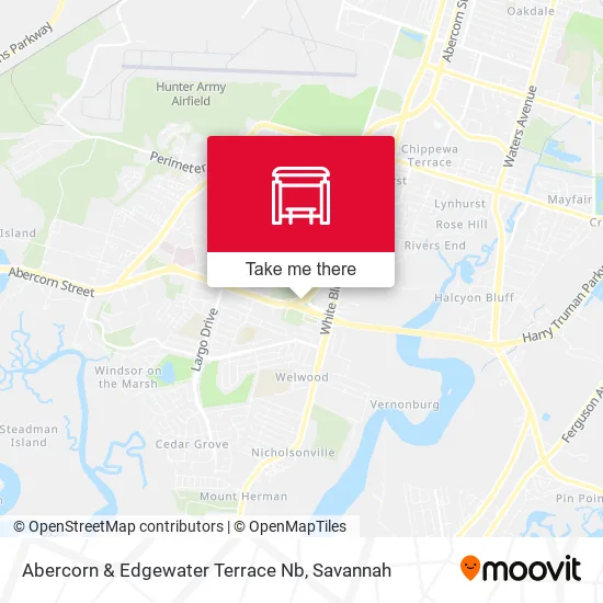 Mapa de Abercorn & Edgewater Terrace Nb