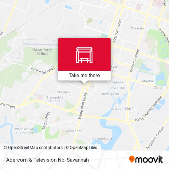 Mapa de Abercorn & Television Nb