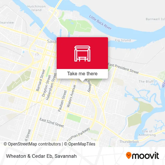 Wheaton & Cedar Eb map