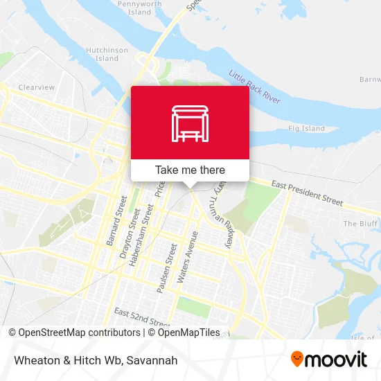 Wheaton & Hitch Wb map